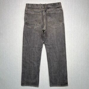 Triple Aught Designs TAD Selvedge Jeans Mens 32x30 Black Denim Button Fly USA